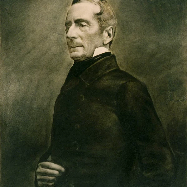 Adrien Tournachon, _Alphonse de Lamartine_, 1856