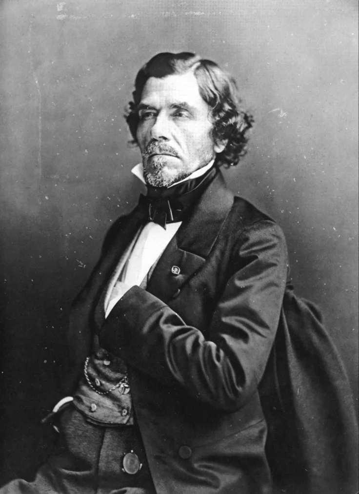 Félix Nadar, _Portrait d’Eugène Delacroix_