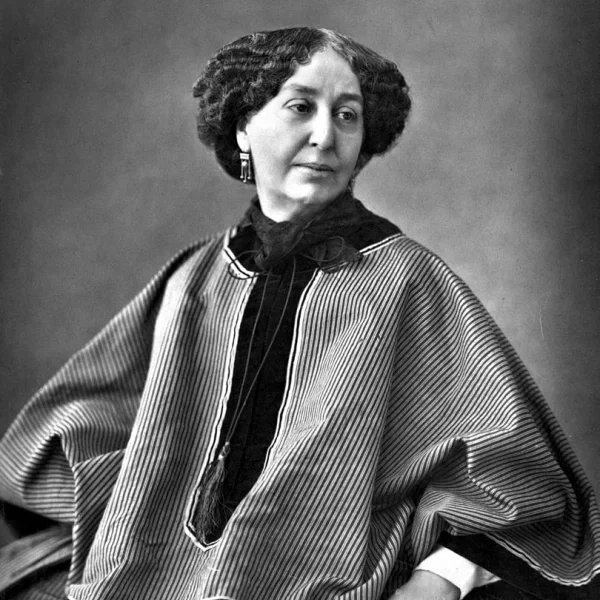 George Sand par Nadar (1864)